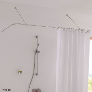 DSU1400-700W Карниз для душевой занавески U-образный, различных размеров, настенный подвес PHOS