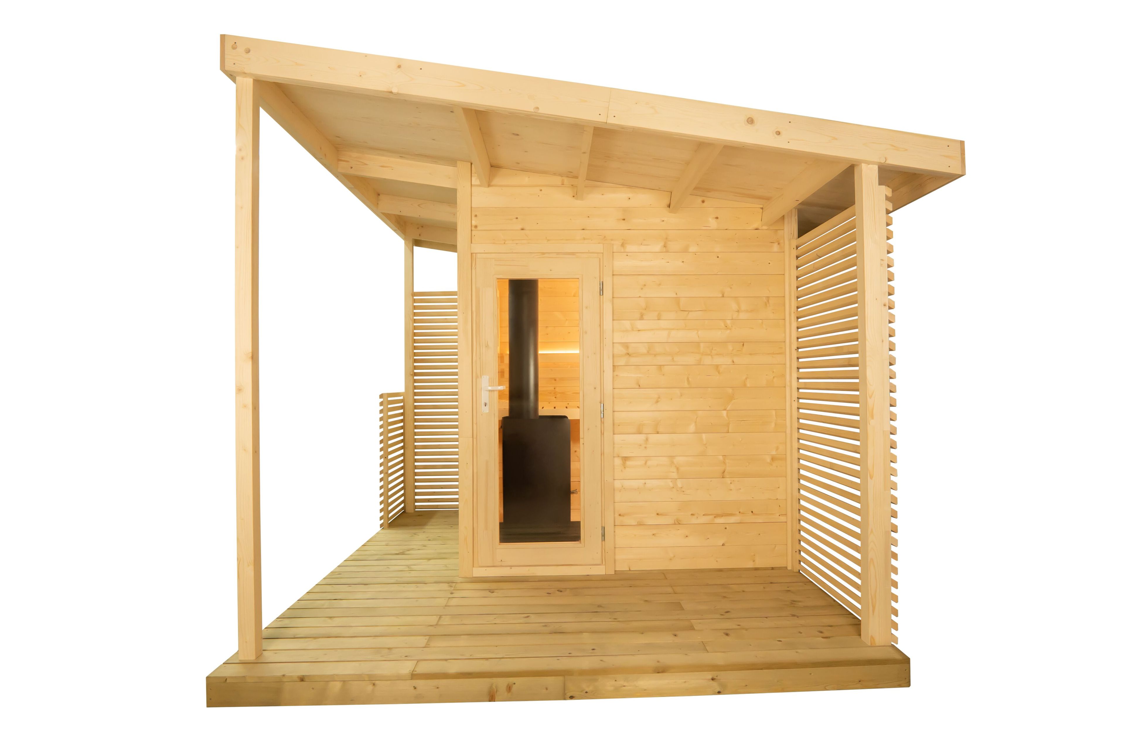 Пихта открытый сауна Kinedo NORDICA ARCH-00069806 - Вид №3