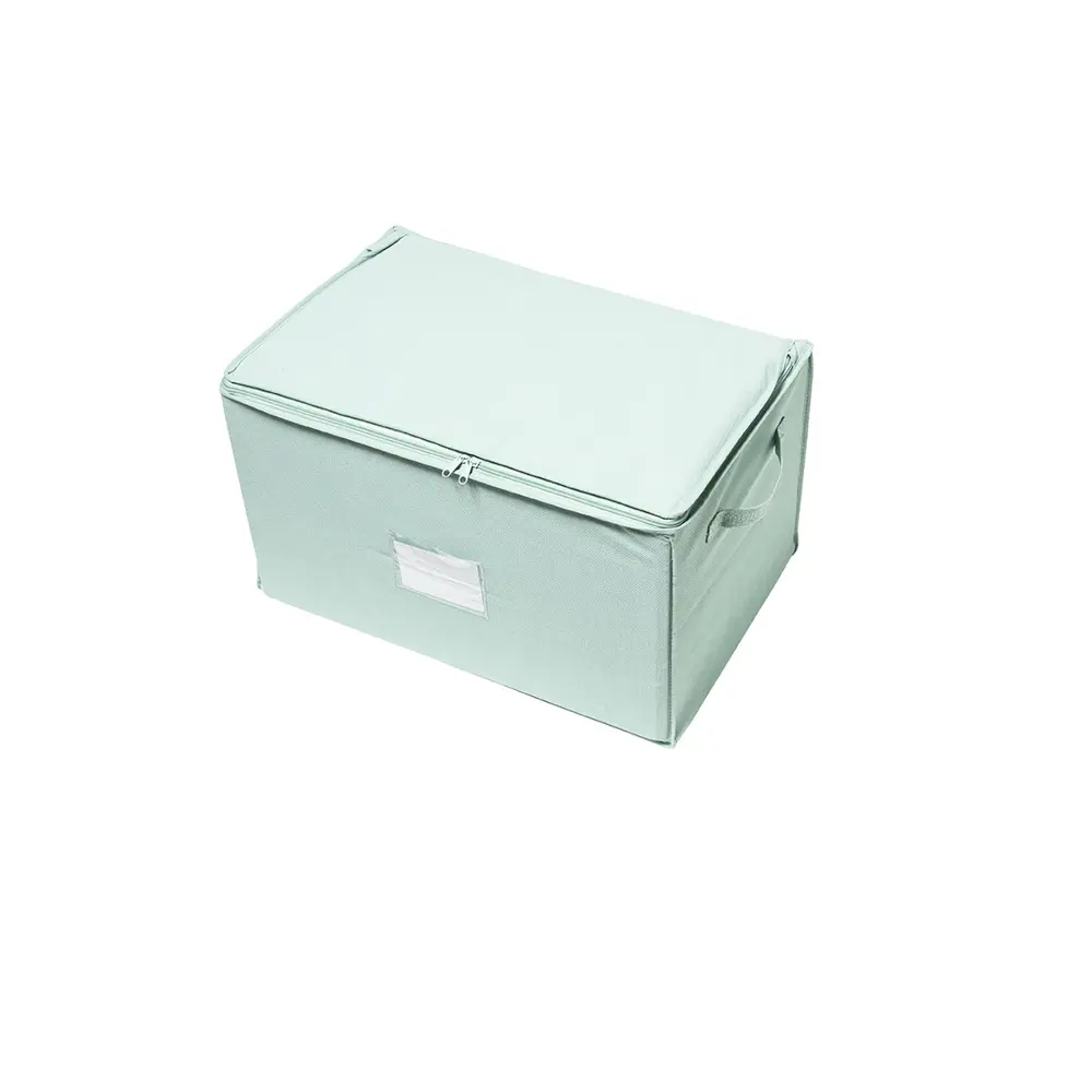 Короб с вакуумным пакетом Spaceo 56x36x33 см цвет зеленый STLM-2135475