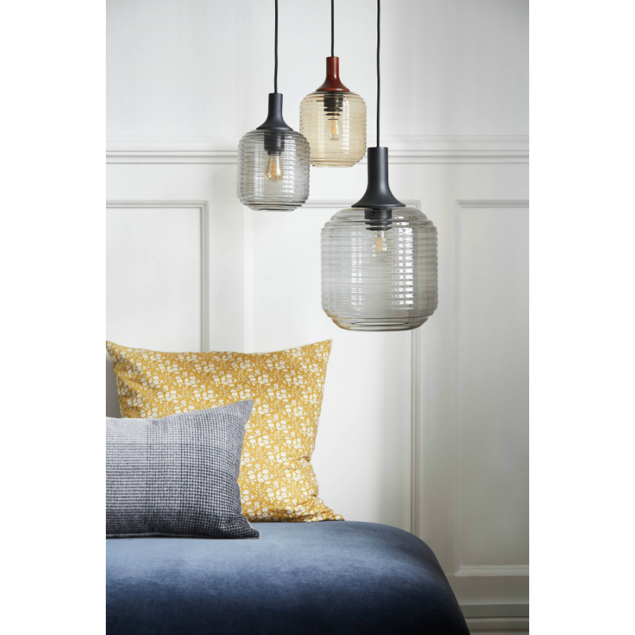 Лампа подвесная Honey, D16 см, янтарная Frandsen 16083276205001 - Вид №1