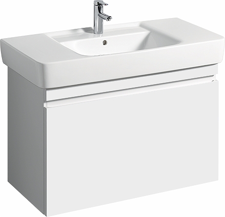 44761 IFO Renova Плоская тумба для умывальника, с ящиком и внутренним ящиком, W = 524 мм, W1 = 600 мм, T = 438 мм, вяз, пленка  - Вид №8