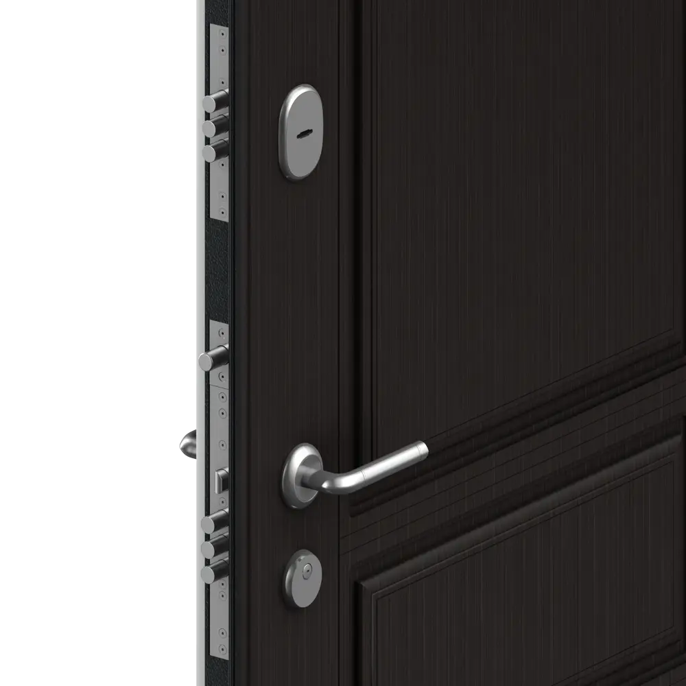 Дверь входная металлическая Премиум New 88x205 см правая белый с зеркалом DOORHAN STLM-2140953 - Вид №5