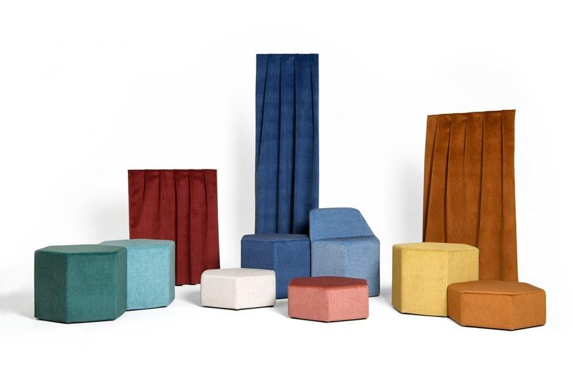 LELIEVRE Однотонная полиэфирная ткань Essentiel 2019 0616 - Вид №1