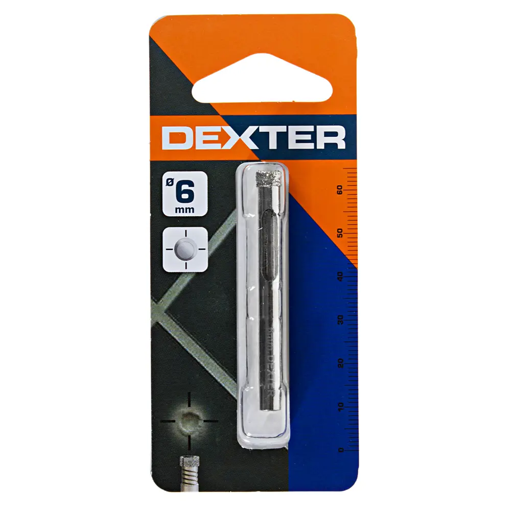 Сверло алмазное по керамике 6 мм Dexter 155-00098 16705371 STLM-2034613  - Вид №2