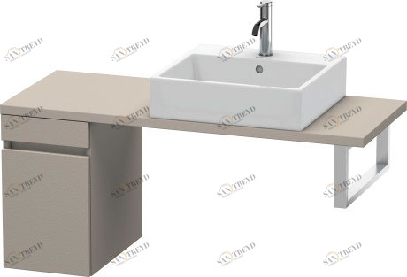 DS532001414 Шкафчик для компактной консоли DuraStyle #DS5320 300 x 478 мм Терра, декор Duravit