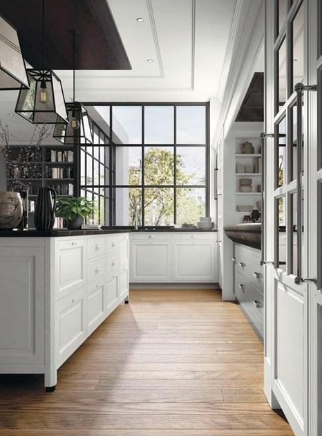 Marchi Cucine Встроенная кухня в современном стиле с островом с ручками Bellagio sun-id-1507655 - Вид №2