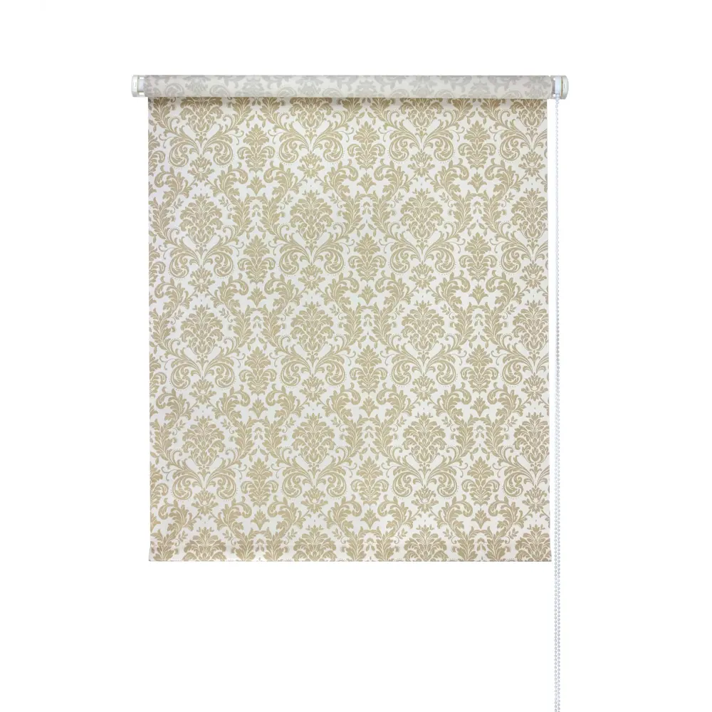 Штора рулонная Legrand Дамаск 50x175 см экрю 86542167 STLM-2112644 DOMLEGRAND