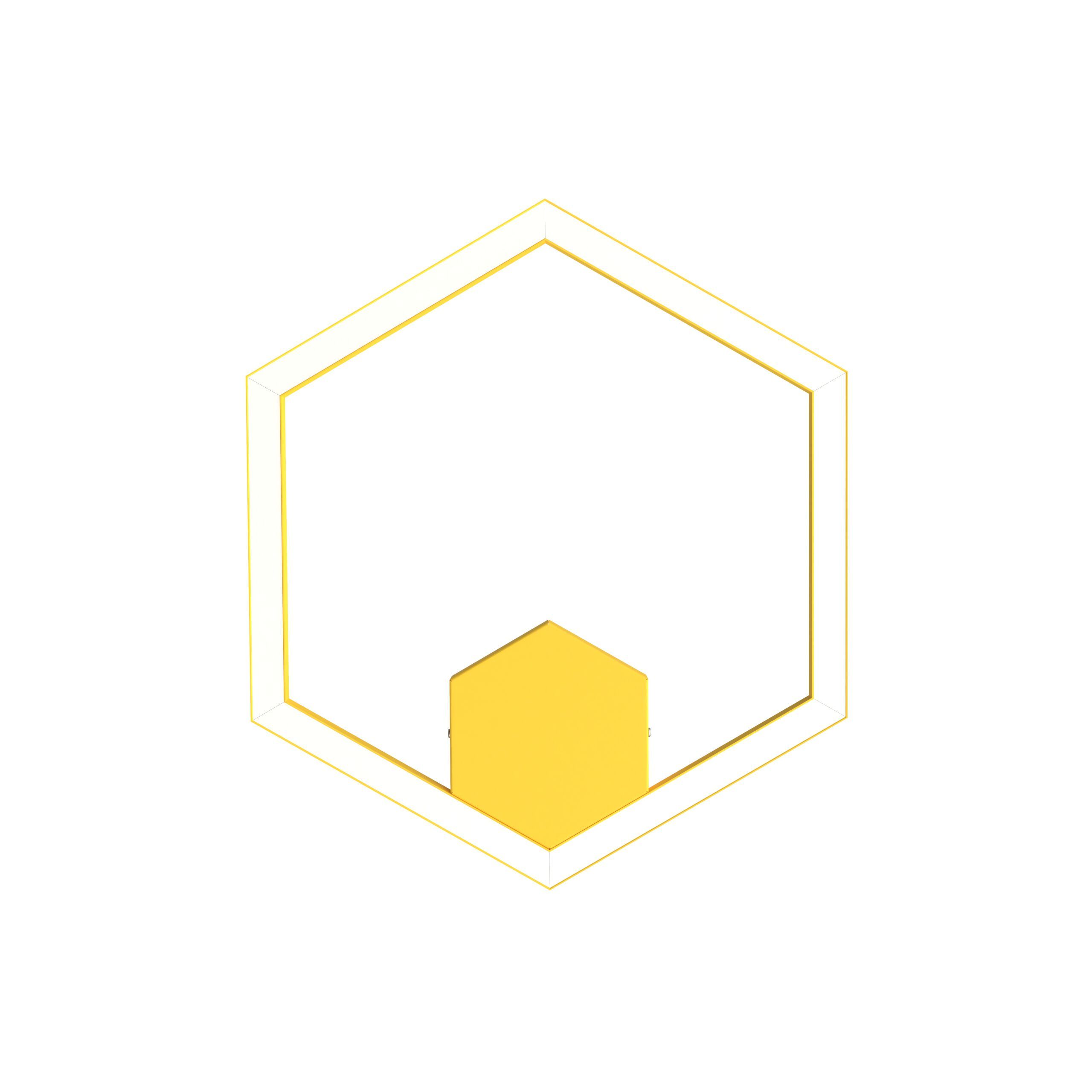 Светодиодный потолочный светильник WayPoint шестиугольник ARCH-00036032 - Вид №32