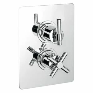 35.4250.3.10.00 внешняя часть термостатического сместителя с трёходовым переключателем, Cleo80, Fir