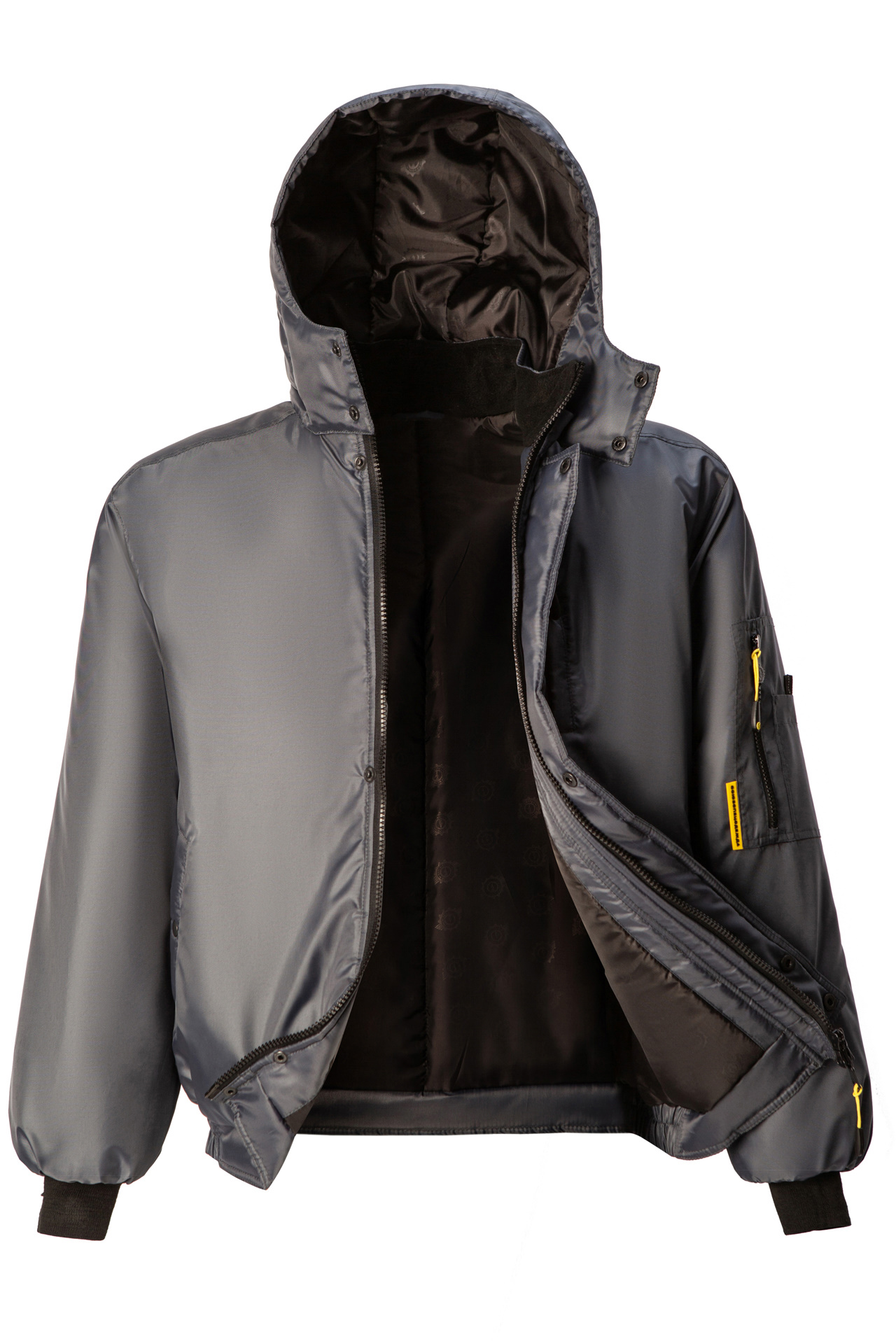 5039122 Куртка ДРАЙВЕР утепленная ткань Оксфорд темно-серая  Зимняя спецодежда  размер 60-62/182-188  - Вид №3