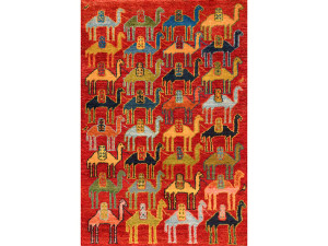 Прямоугольный шерстяной ковер на заказ