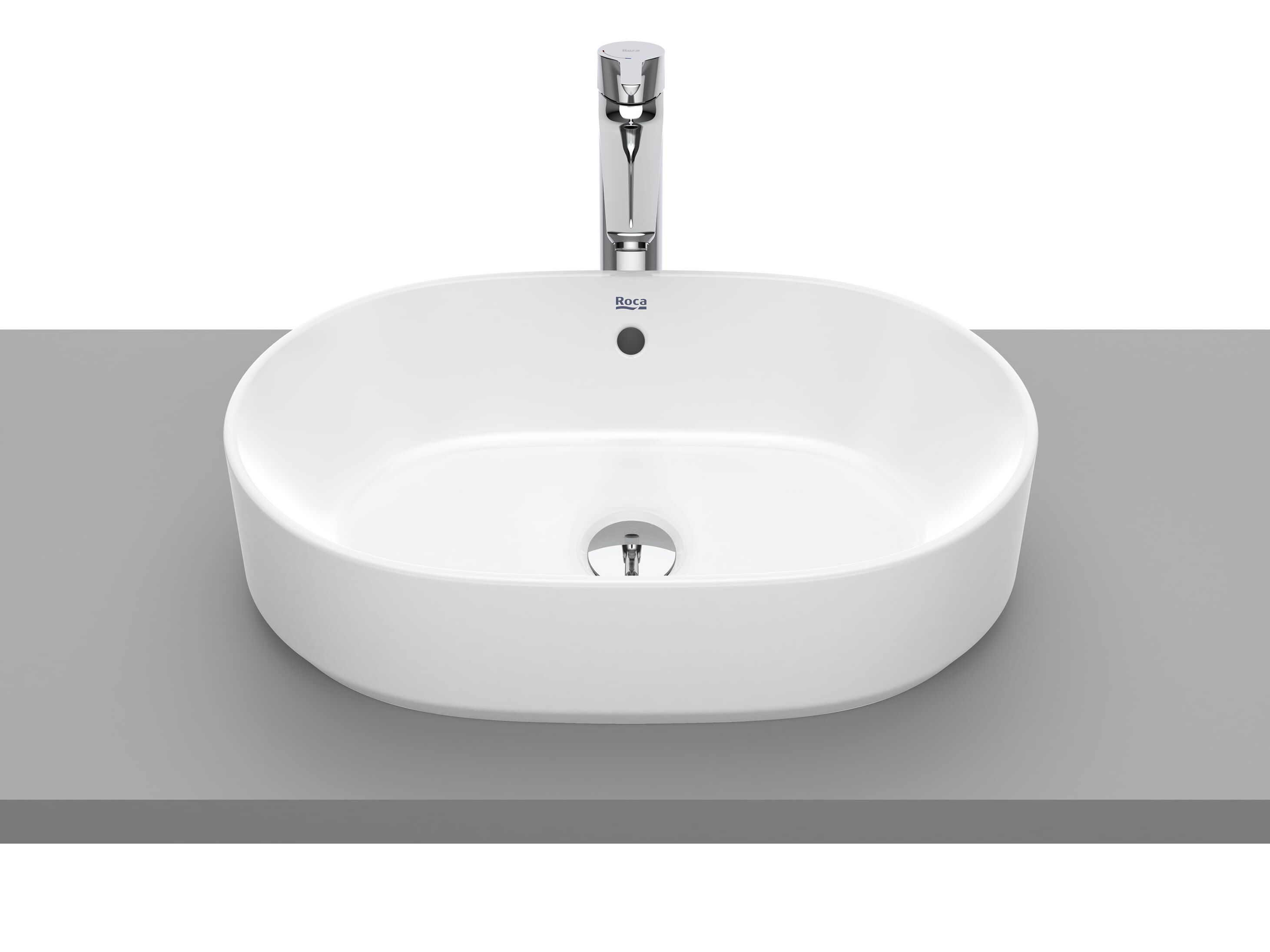 Фарфоровая овальная столешница Roca The Gap ARCH-00097280