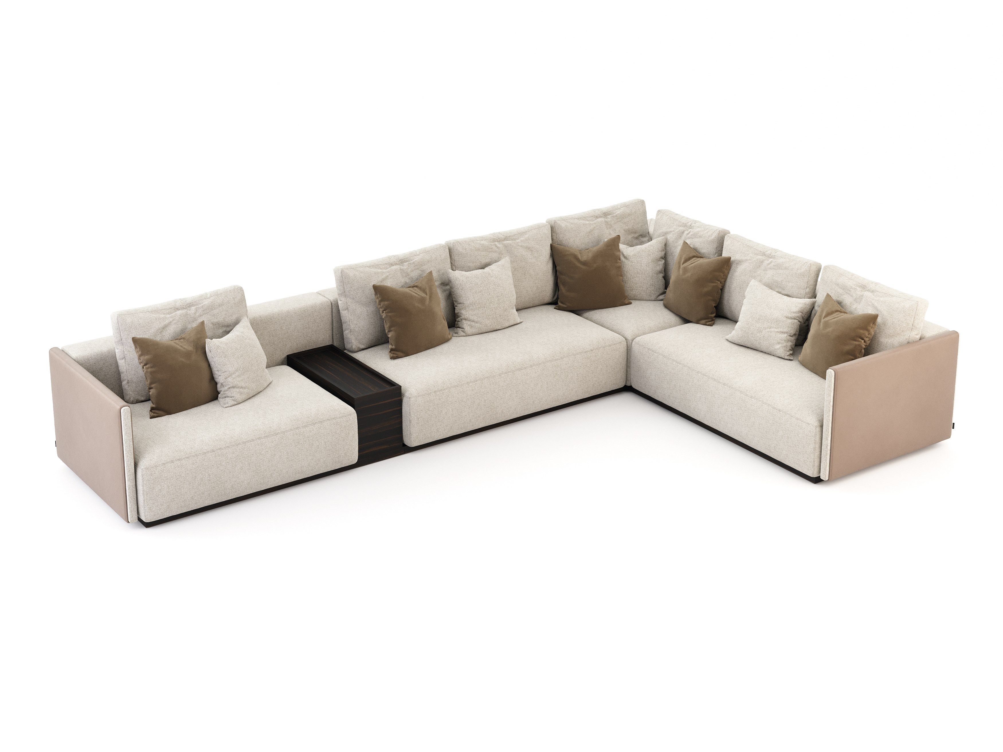 Бархатный угловой диван Stylish Club His &amp ARCH-00138156 - Вид №3