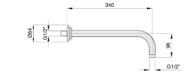 Настенный душ Gaia Mobili Complements ARCH-00135504 - Вид №2
