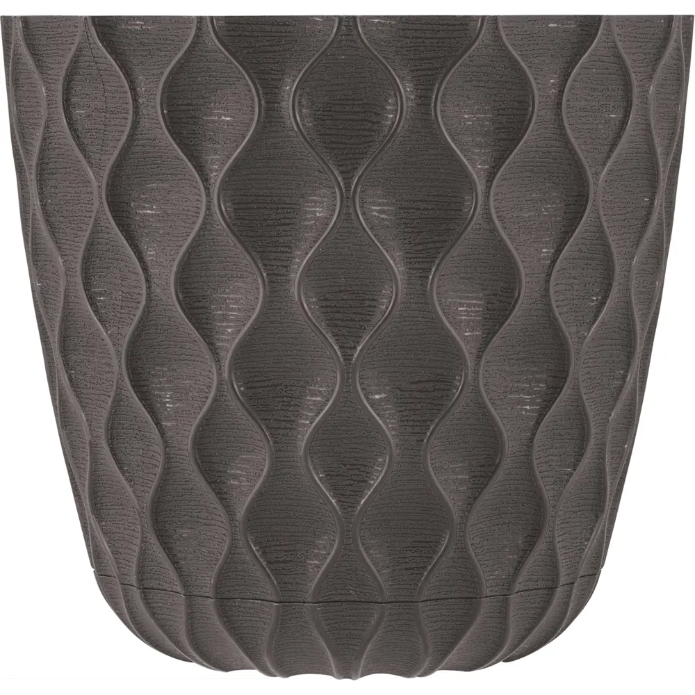 INGREEN Wave — цветочный горшок в оттенке горького шоколада 89344194 STLM-0958403 - Вид №1