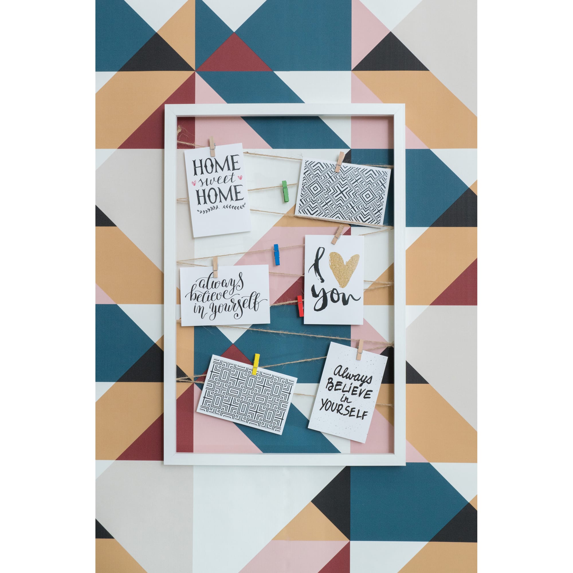 18869185 Держатель для фото в раме цвет белый размер 40х60 Santreyd  - Вид №4