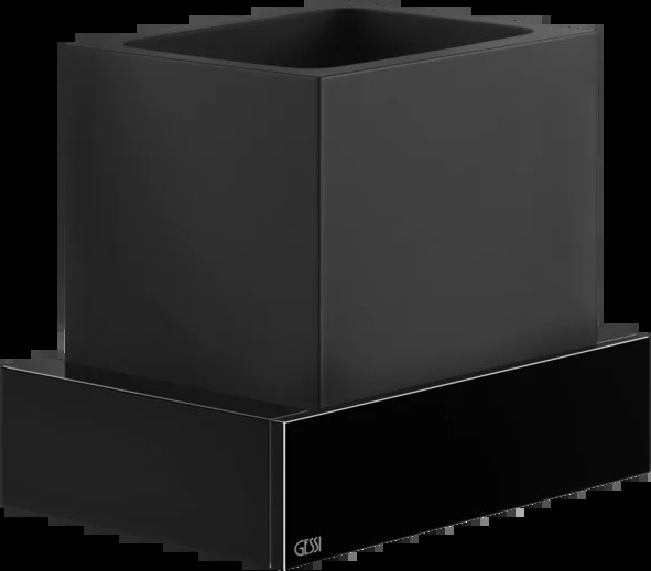 Держатель стакана 20808 706 Gessi Inverso ЧЕРНЫЙ МЕТАЛЛ PVD
