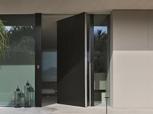 OIKOS VENEZIA Бронированная поворотная дверь с покрытием Corian® Synua