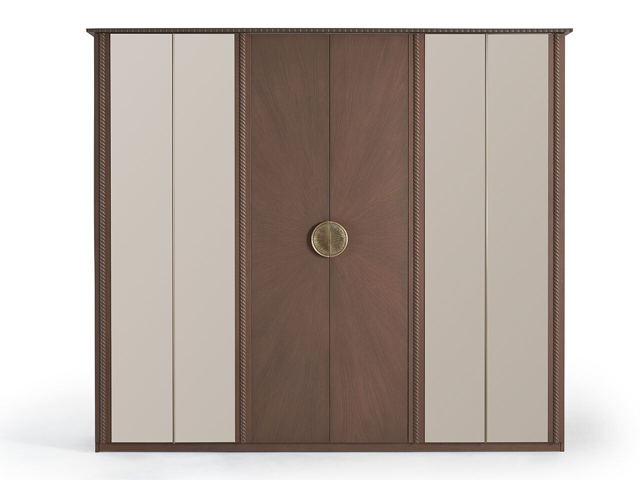 Деревянный шкаф с зеркалом NDESIGN Ezora ARCH-00107176