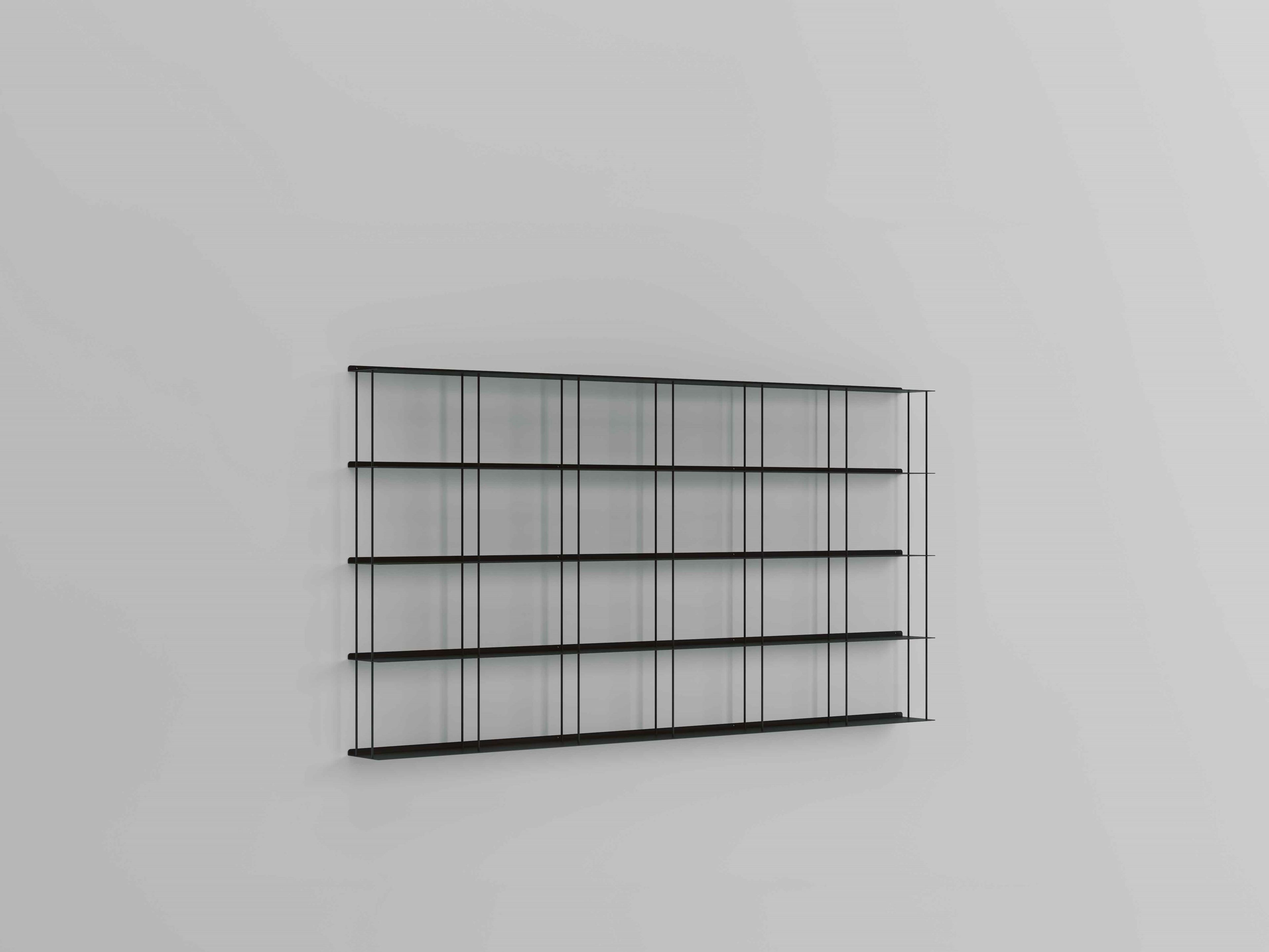 Алюминиевый секционный настенный книжный шкаф KRIPTONITE Krossing ARCH-00131150 - Вид №26