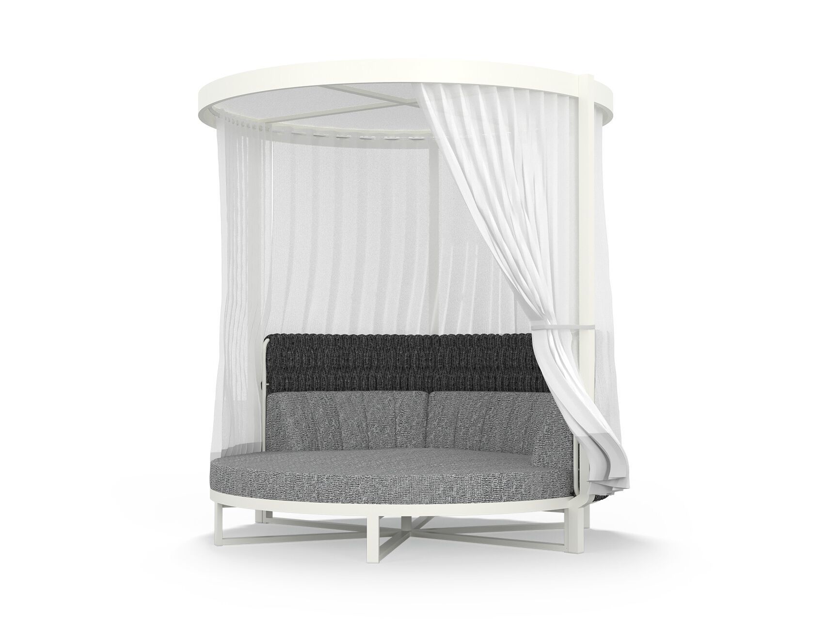 Круглая Садовая кровать из ткани с балдахином MAMAGREEN Munia ARCH-00135222 - Вид №1