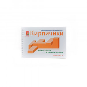 019 Альбом с заданиями к игре Никитиных "Кирпичики"