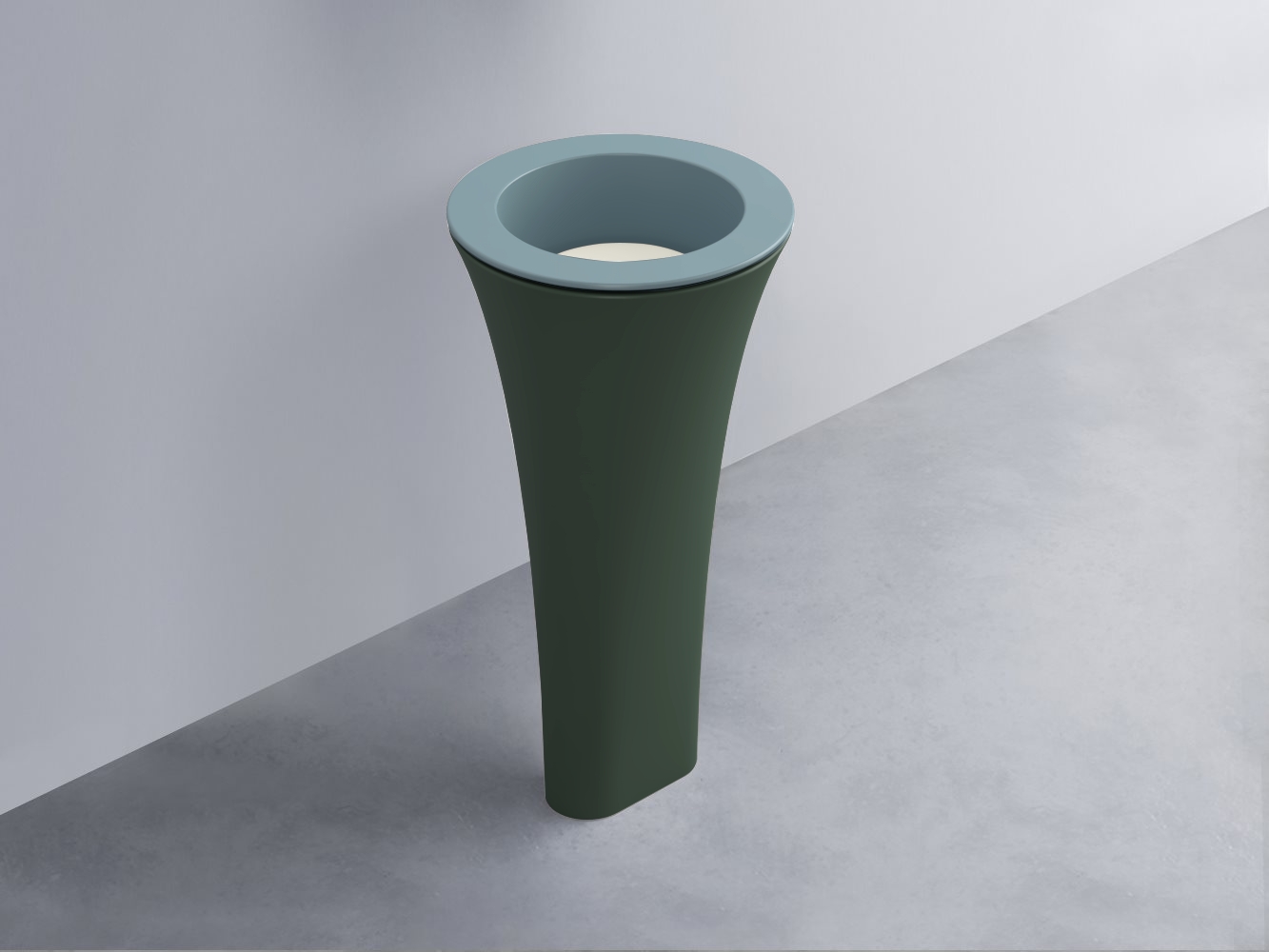 AMLA45-PL+AMPILT-TL+AMCOLT-MU Раковина Amedeo Tondo отдельностоящая cielo Enjoy + Amedeo Ceramica Cielo