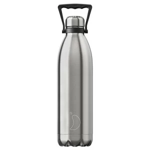Термос 1,8 л хром Stainless Steel CHILLY'S BOTTLES ДИЗАЙНЕРСКИЕ 00-3948028 Хром