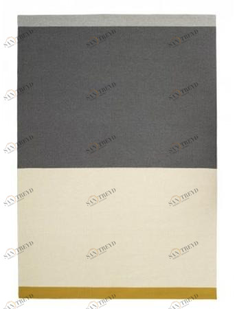 valerie_objects Прямоугольный коврик ручной работы из шерсти в полоску  V7017003l/m/s 