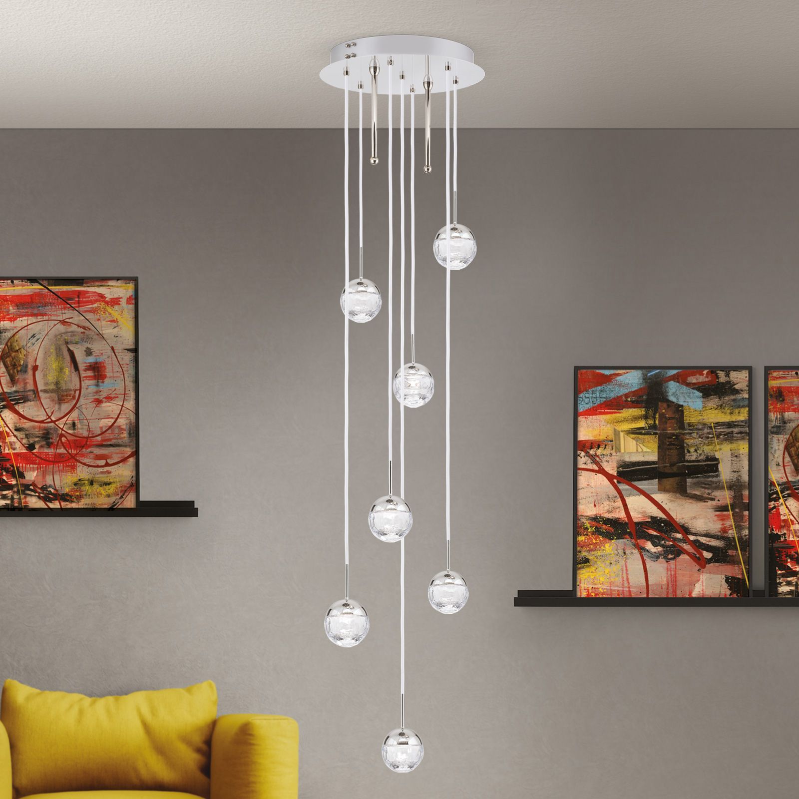 Латунь и Кристалл подвесной светильник Orion ARCH-00042058 - Вид №2