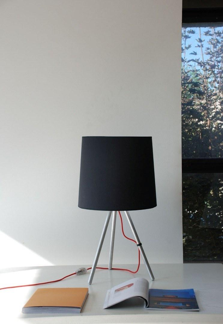 Martinelli Luce Настольная лампа из алюминия с тканевым абажуром Eva 798 - Вид №12