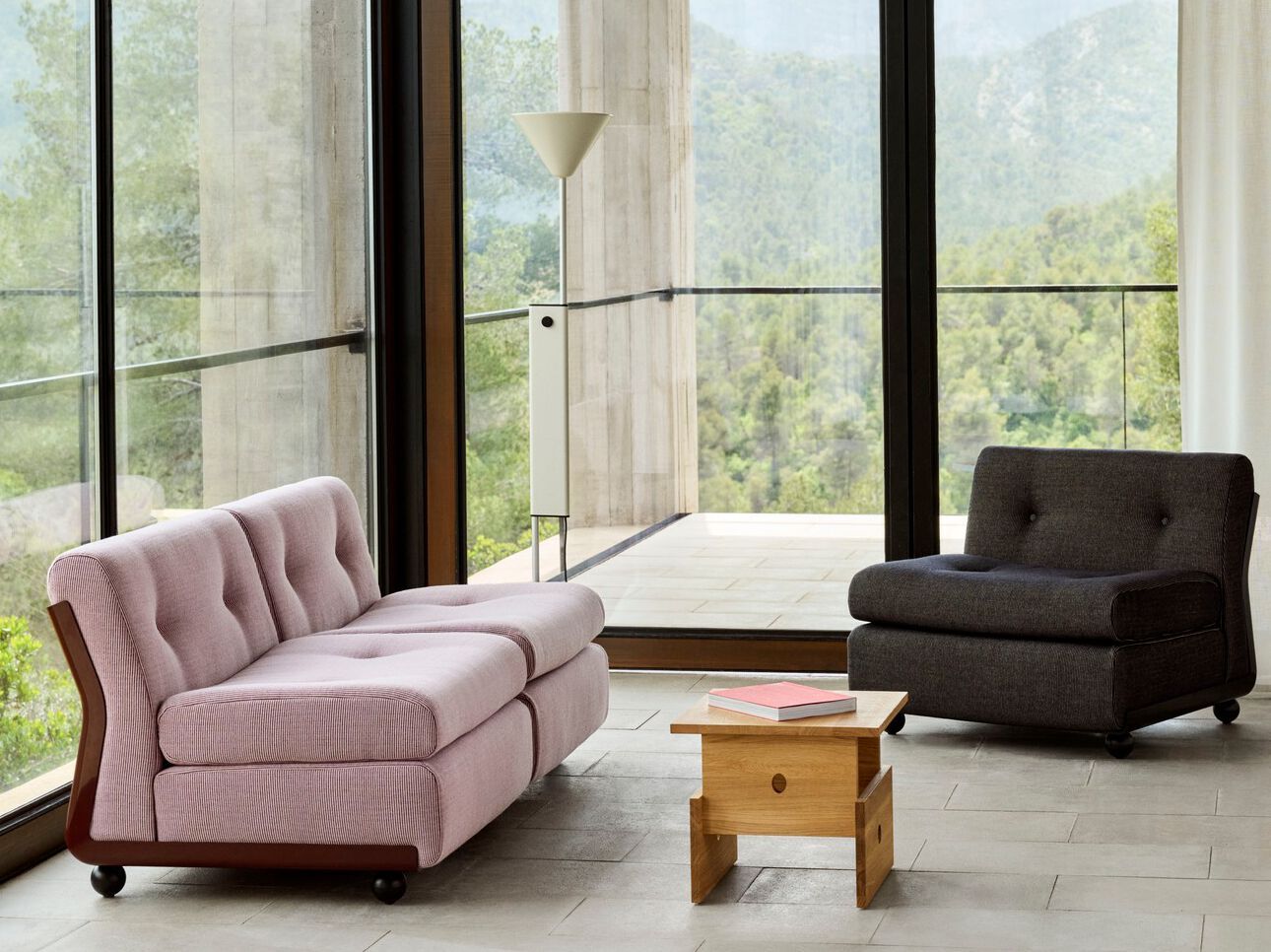 Низкий штабелируемый журнальный столик из массива дерева Hay WOOD BOX ARCH-00016796 - Вид №13