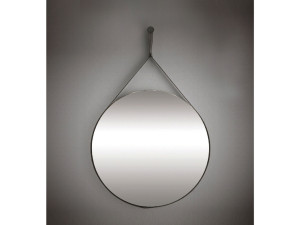 Круглое зеркало в рамке