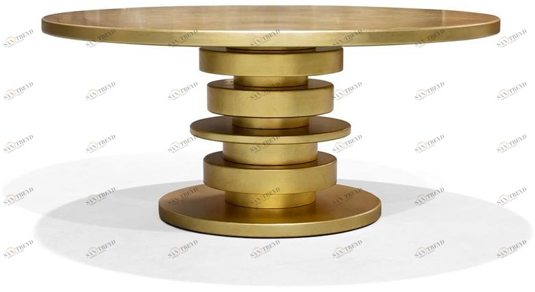 Jetclass Круглый лакированный журнальный столик  Jnh204 