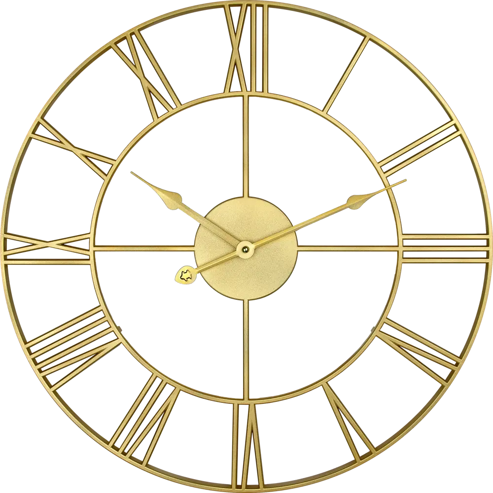 Часы настенные Лофт D45 цвет золотой TROYKATIME NEW SEVENTIES STLM-2165681