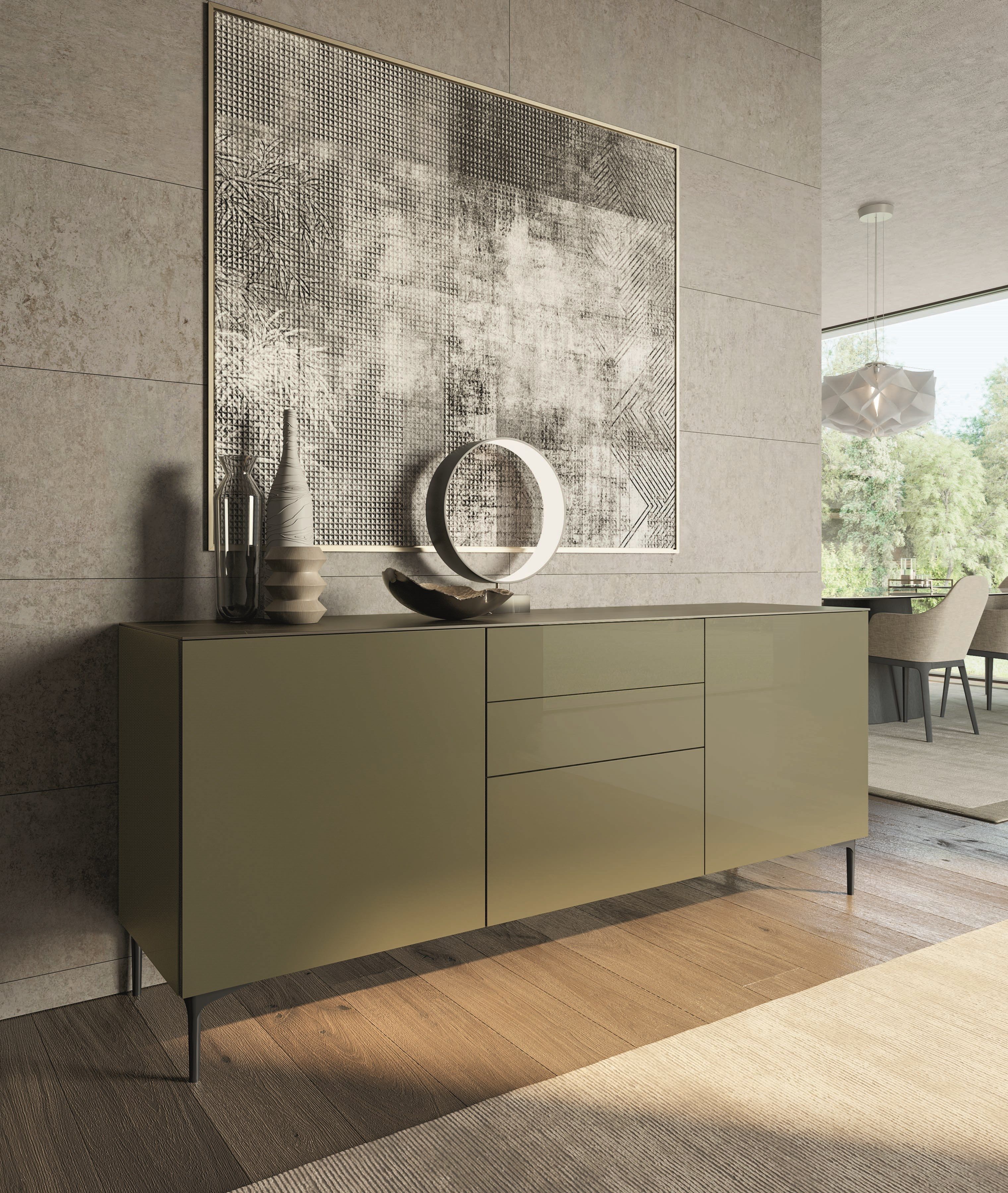 Шкаф с ящиками Dall'Agnese тонкий ARCH-00038172 - Вид №2