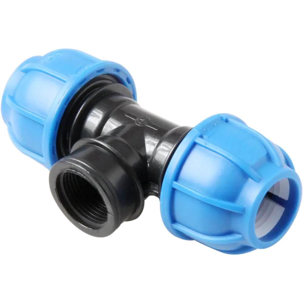 Тройник ПНД Unio ø1/2"х20х20 мм внутренняя резьба 82149024 STLM-2177171 