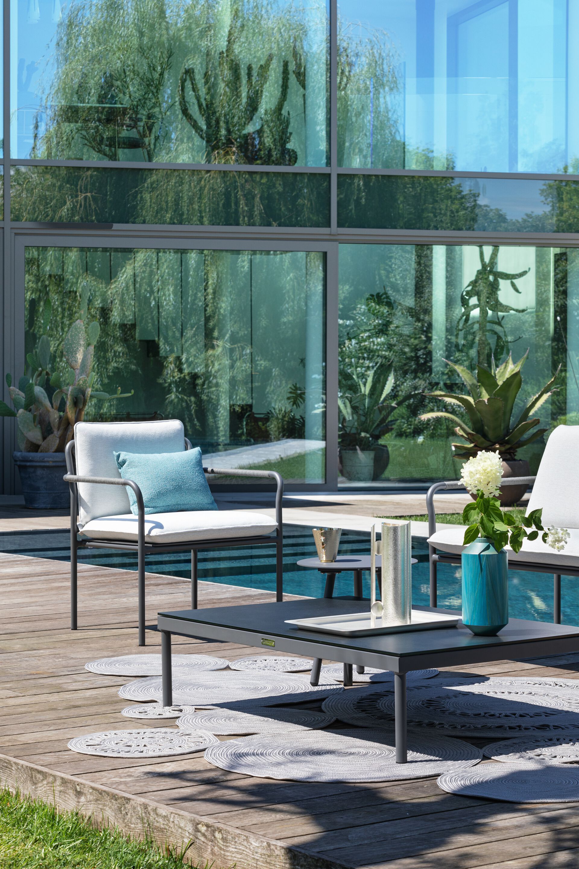 Алюминиевый садовый стул с подлокотниками Atmosphera Air ARCH-00068170 - Вид №13