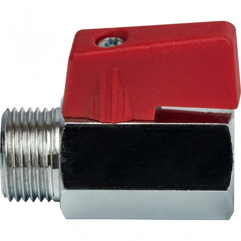 Кран шаровый STOUT ВН Mini 3/8" стандартный проход, флажок SVB0022000010 - Вид №1