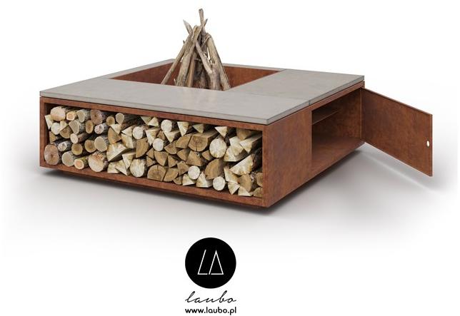 Laubo Отдельностоящий уличный дровяной камин Scale sun-id-1478648 - Вид №1