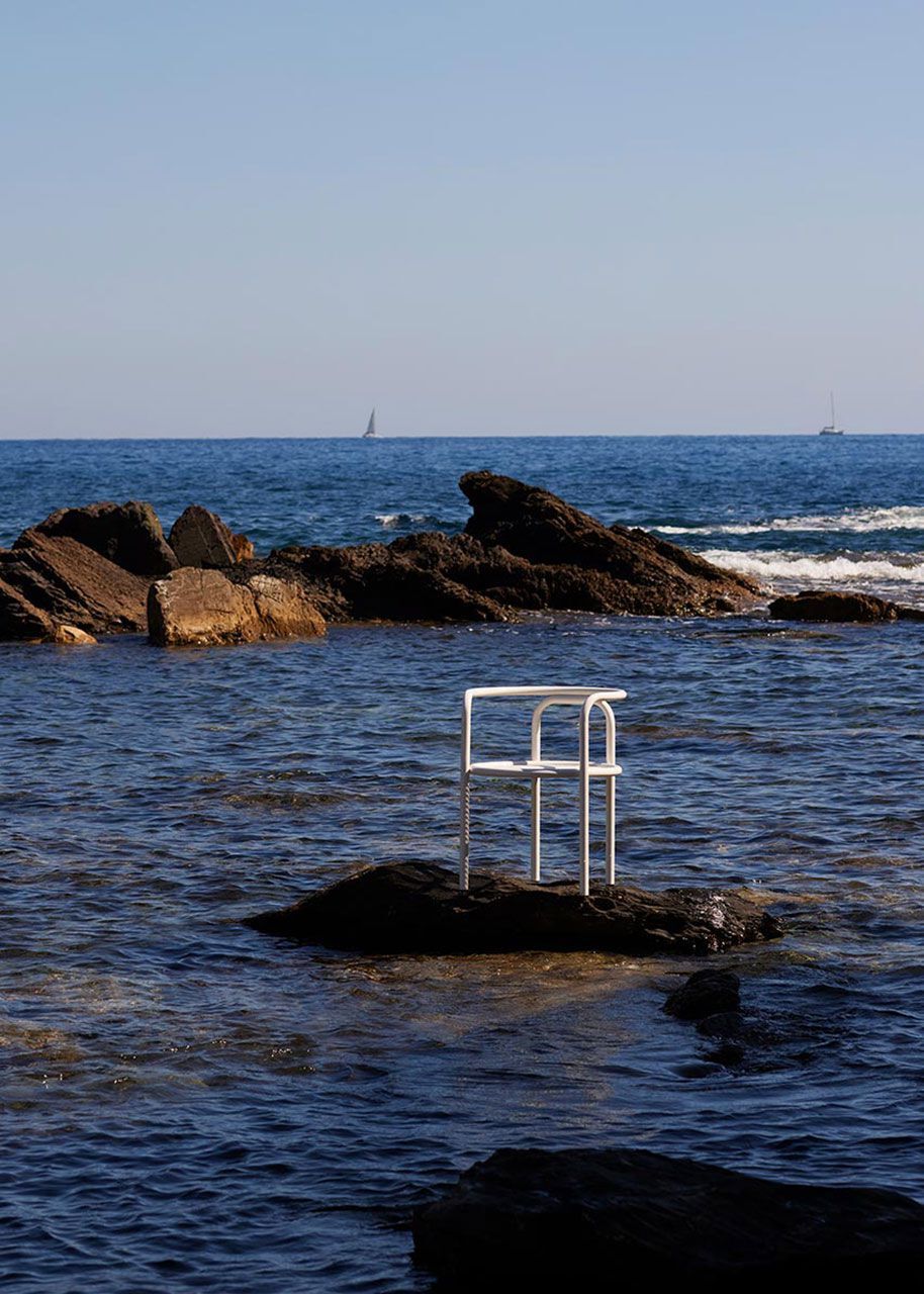 Стальной стул с порошковым покрытием Exteta Locus Solus ARCH-00029160 - Вид №21