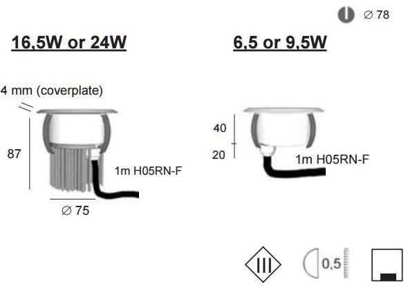 BEL-LIGHTING Иммерсионная лампа / дорожка Bolas 8028  - Вид №3