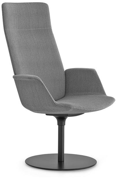 Lapalma Откидывающееся офисное кресло из ткани с подголовником Uno sun-id-1408011 - Вид №1