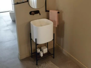 Scarabeo Ceramiche Тумба под умывальник из металла Diva