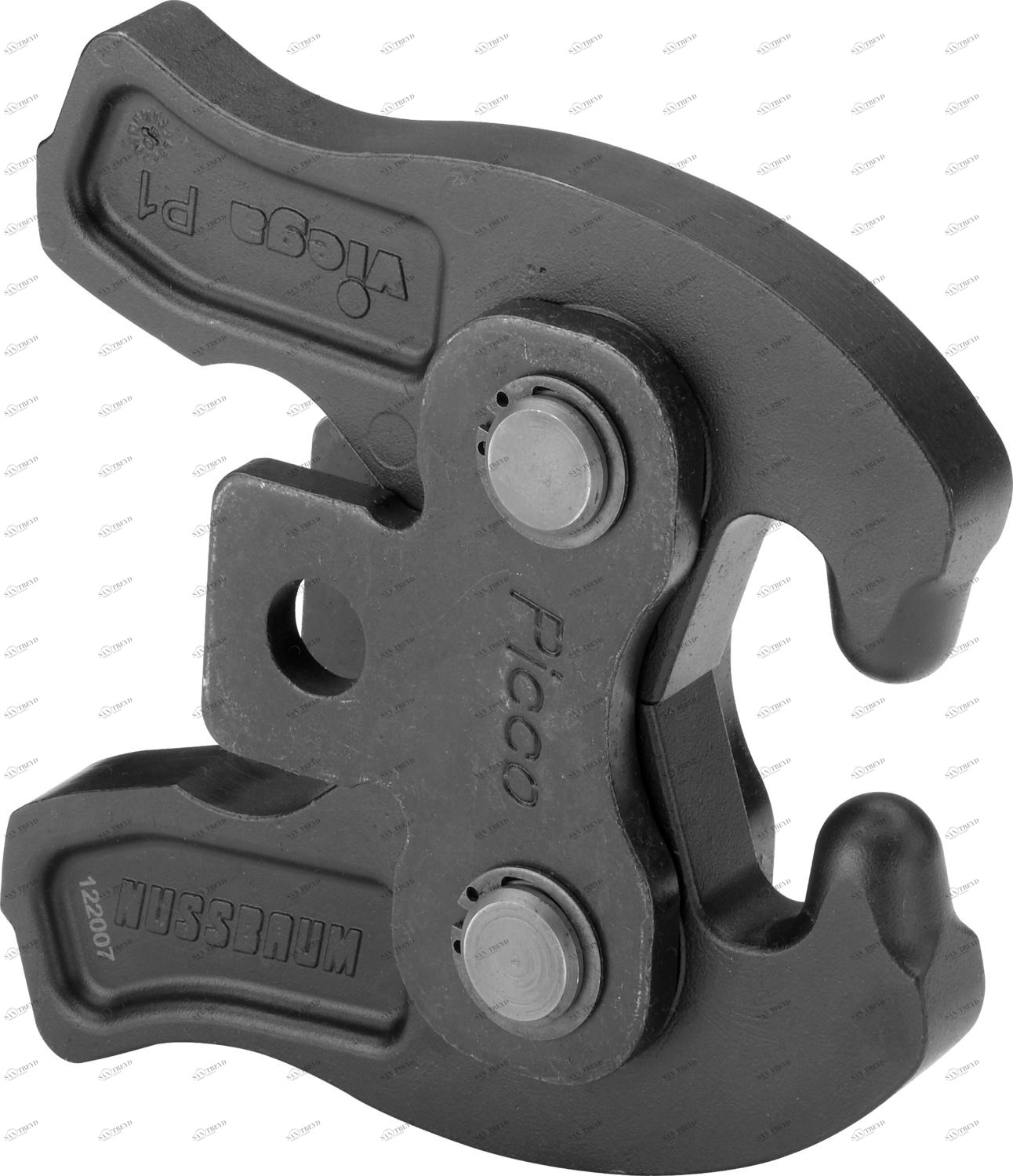 622 657 Модель 2496.1 Трубопроводные системы  Системные пресс-инструменты  Системные пресс-кольца, системные пресс-цепи  Шарнирные затяжные губки Santreyd 