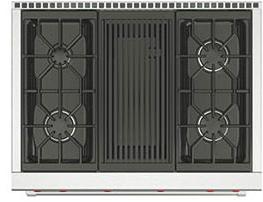 Wolf Профессиональная отдельно стоящая кухня из нержавеющей стали Cucine professionali dual fuel Icbdf366  - Вид №1