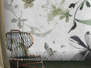 Обои с цветочными мотивами