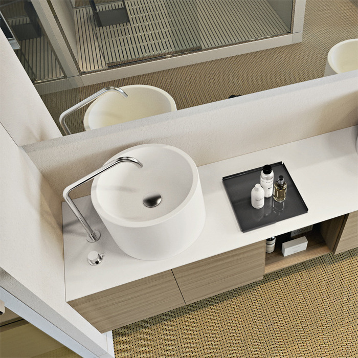 46496 Накладная раковина на столешницу  овальная MAKRO  - Вид №3