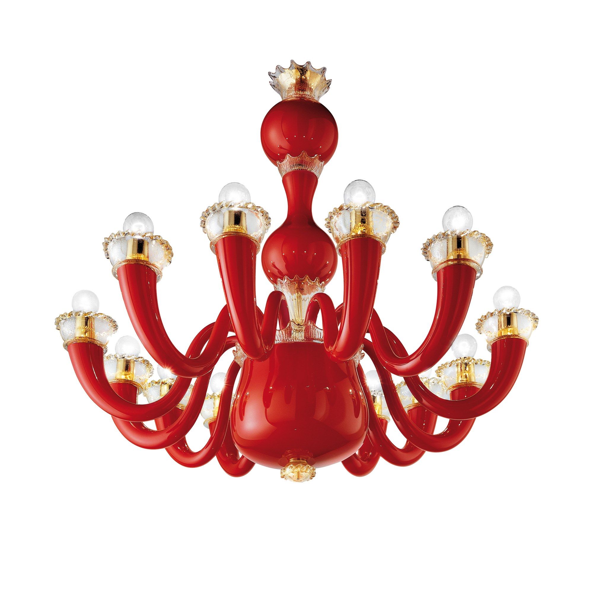 Люстра ручной работы из дутого стекла VENINI Gio Ponti ARCH-00065559 - Вид №1