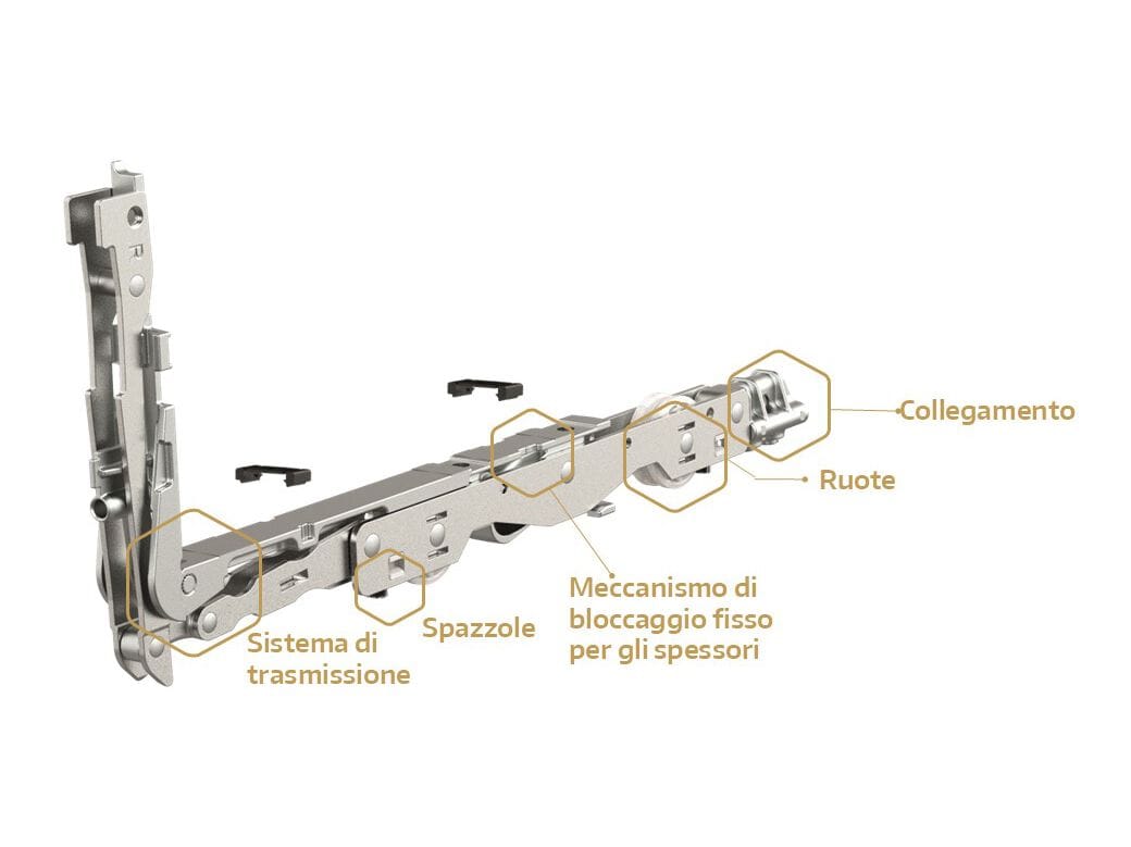 Раздвижные тележки для дверей MAICO MOVE HS ARCH-00135458